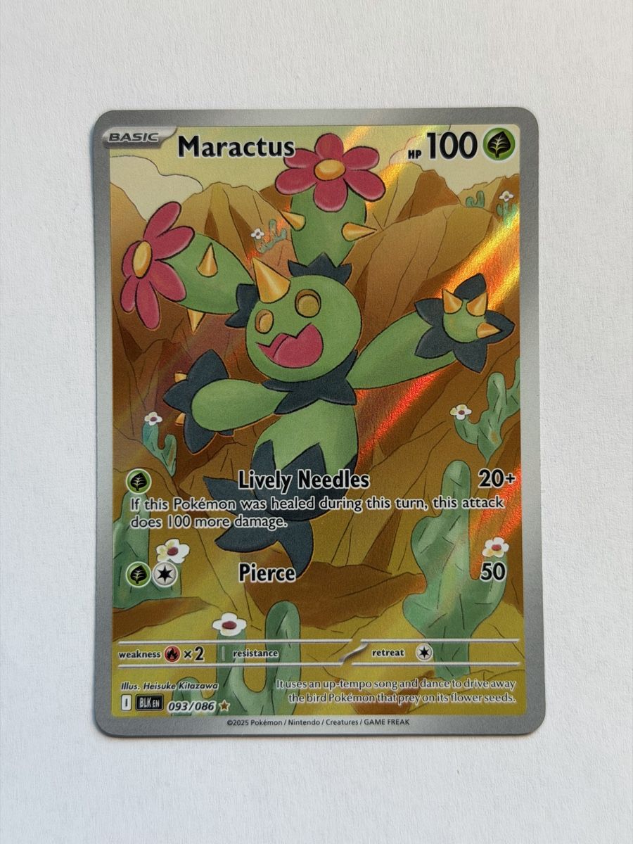 Pokémon Carte collezionabili: Pokemon Maractus 093/086 EN – Usato da Uster venduto da l_cards