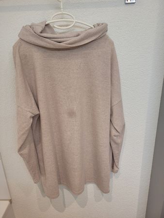 Chicoree Pullover rosa mit Rollkragen Grösse L gebraucht