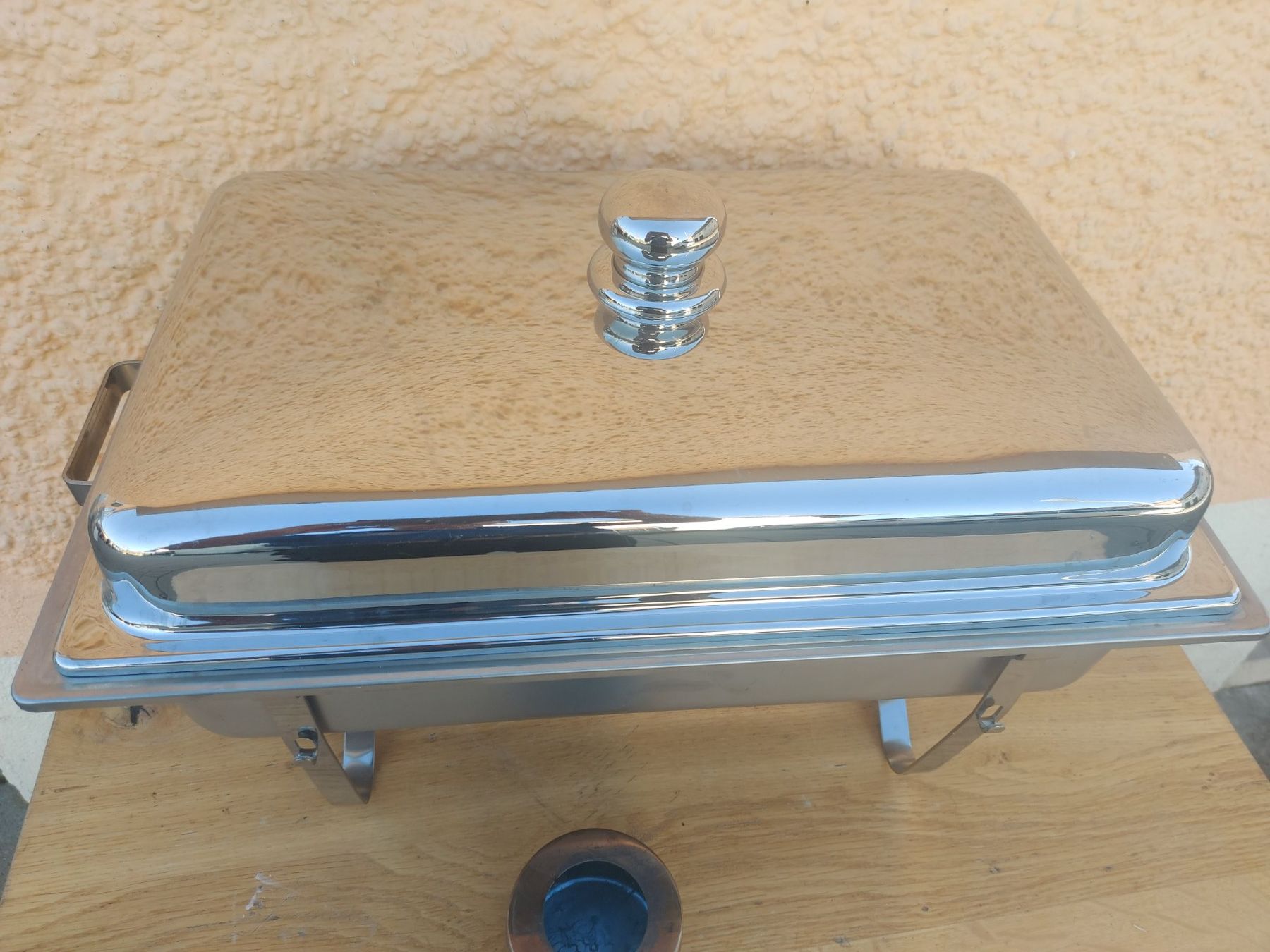 Elettrodomestici da cucina: Edelstahl Chafing Dish / Rechaud "Sprinter" – Usato da Rheinau venduto da profitronic.shop 1