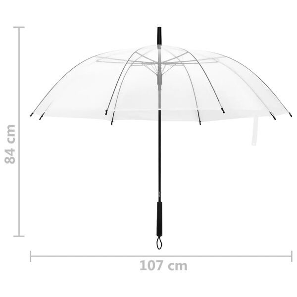 Ombrelli: Lot de 2 parapluie transparent - Mariage – Nuovo (secondo la descrizione) da Corjolens venduto da donod90 1