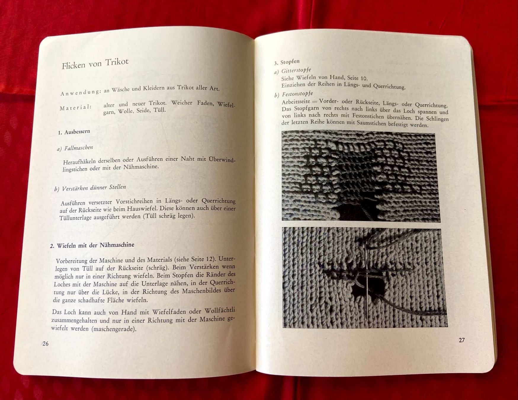Riviste & Magazine: Sehr alte Strickhefte mit Flickbüchlein JG 1957 – Usato da Reinach AG venduto da e5734h 7