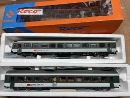 Roco SBB CFF FFS Personenwagen 2er Set mit Bär neuwertig