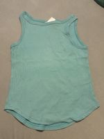 Neues, geripptes Top in türkis, Grösse 32/34