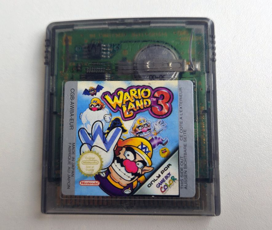 SPIEL: WARIO LAND - SUPER MARIO LAND 3 für Gameboy + Color + Advance