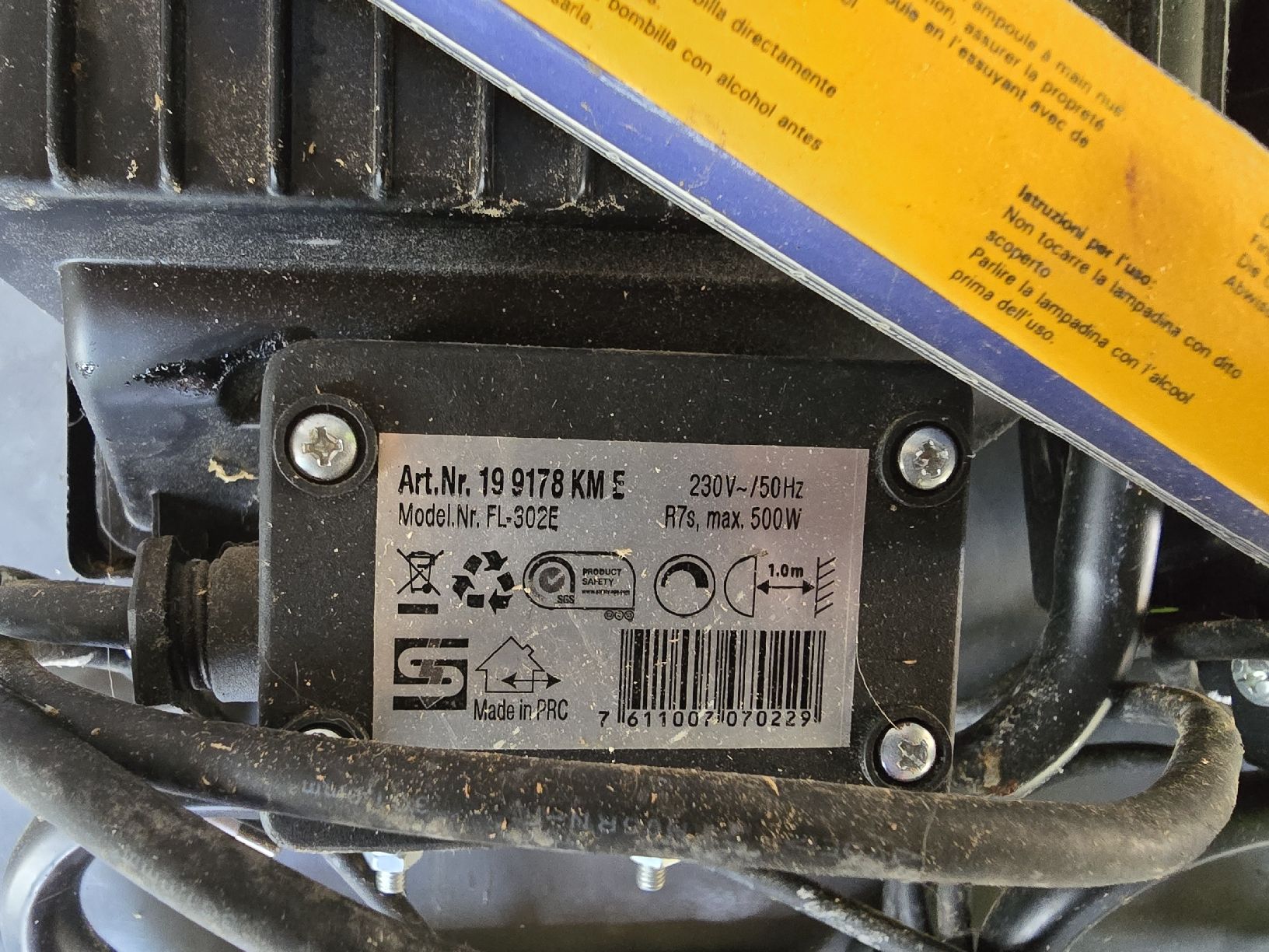 Lampade: 2x Baustrahler mit Kabel gebraucht – Usato da Thun venduto da babu90 4