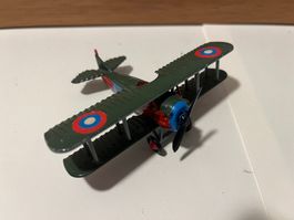 Diecast  Flugzeug EDISON Spademan SX3 1917 WW1 Kampfflugzeug