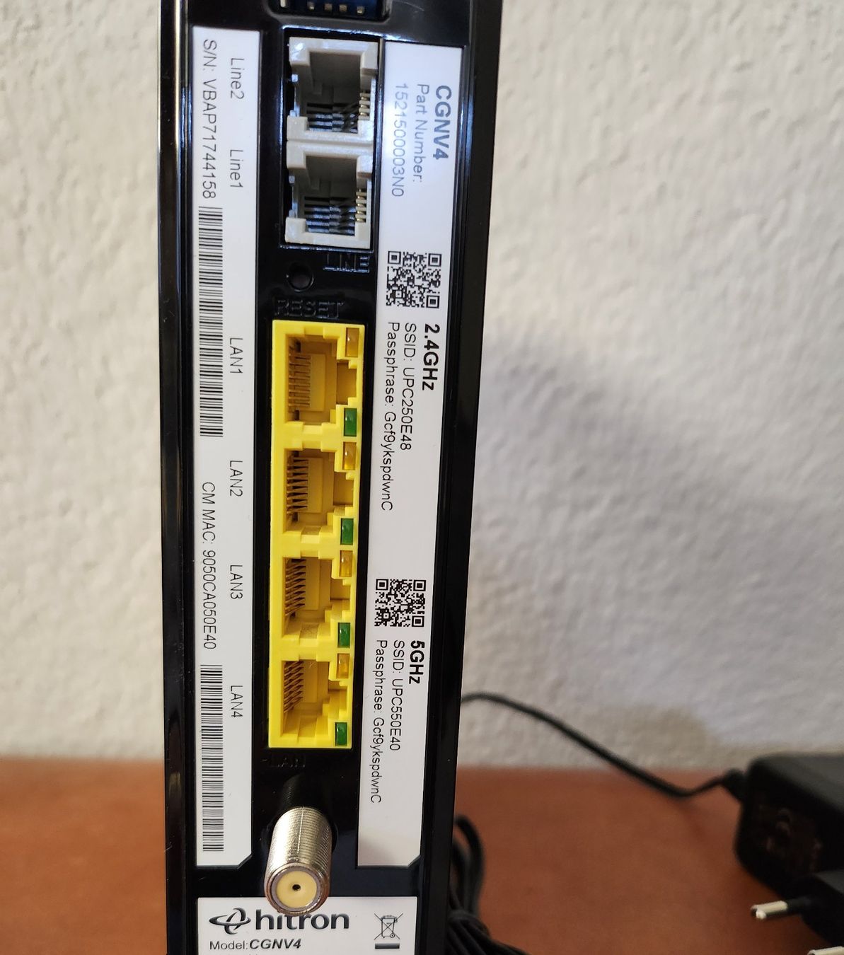 Modem & Router: Hitron Router CGNV4 – Usato da Zürich venduto da OBJECT8047 1