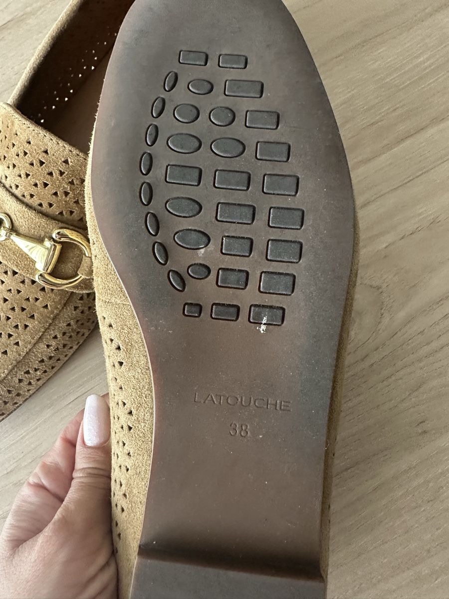 Damenschuhe: Velourleder Loafer 38 – Gebraucht aus Zürich von sanela1122 1