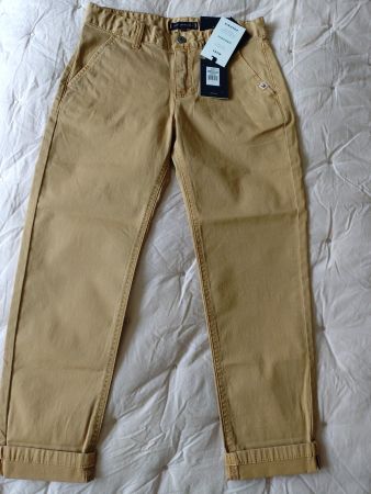 Tommy Hilfiger Jungen Modern Straight Pants Hose Gr. 128