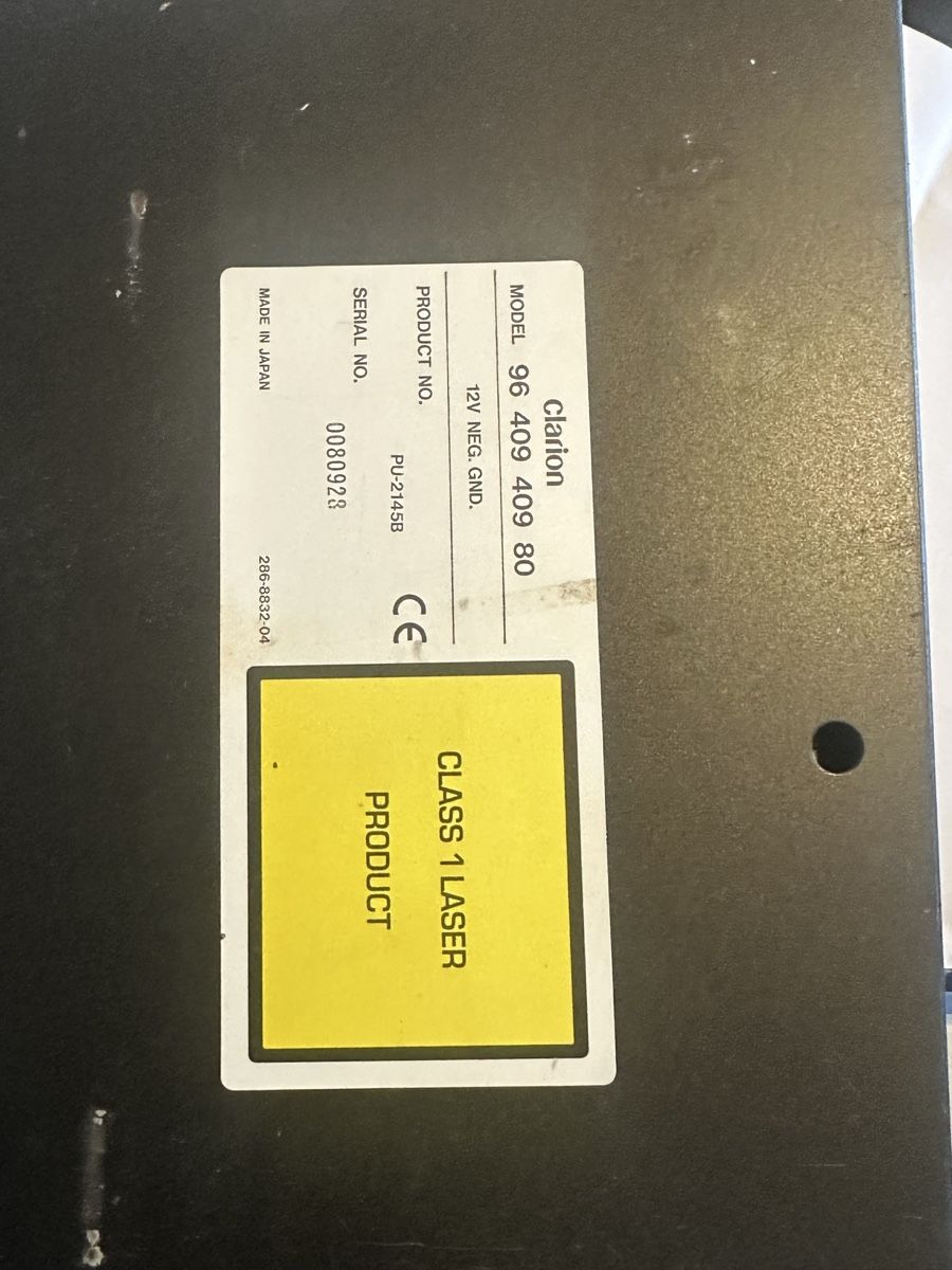 Lettore multimediale & Streamer: Clairon 6 disc magazine  – Usato da St-Aubin FR venduto da nunez33 1