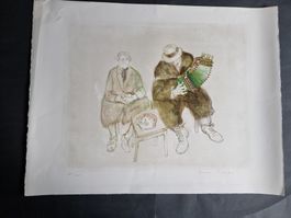 Hannes Portmann (1927-2007)Lithographie signiert  nummeriert