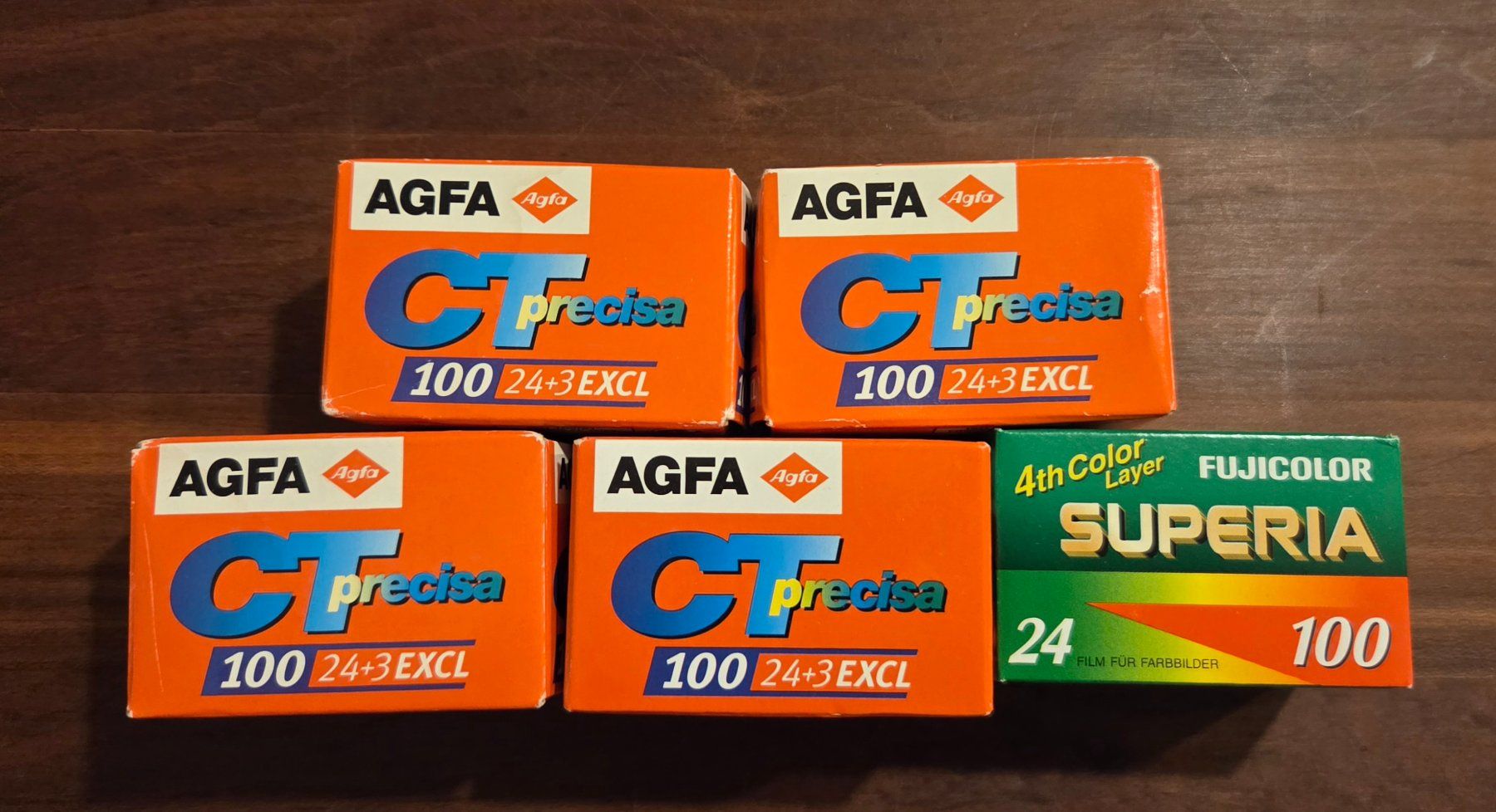 Pellicole: 5 Farbfilme 135 Agfa und Fuji – Difettoso da Baden venduto da Digit6