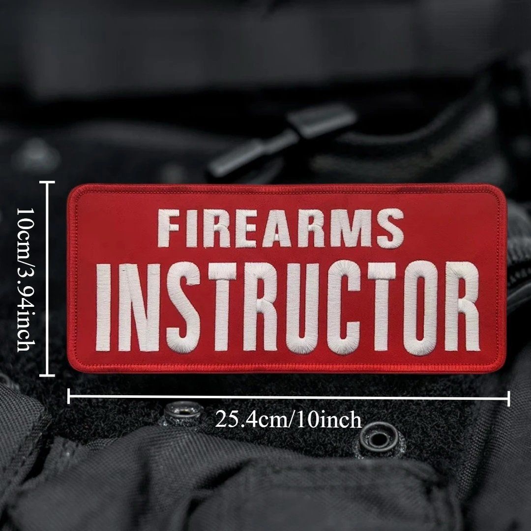 Plaquettes & Badges: Grand Patch velcro Instructeur de tir – Neuf (Voir description) à Romainmôtier par PanPan 1