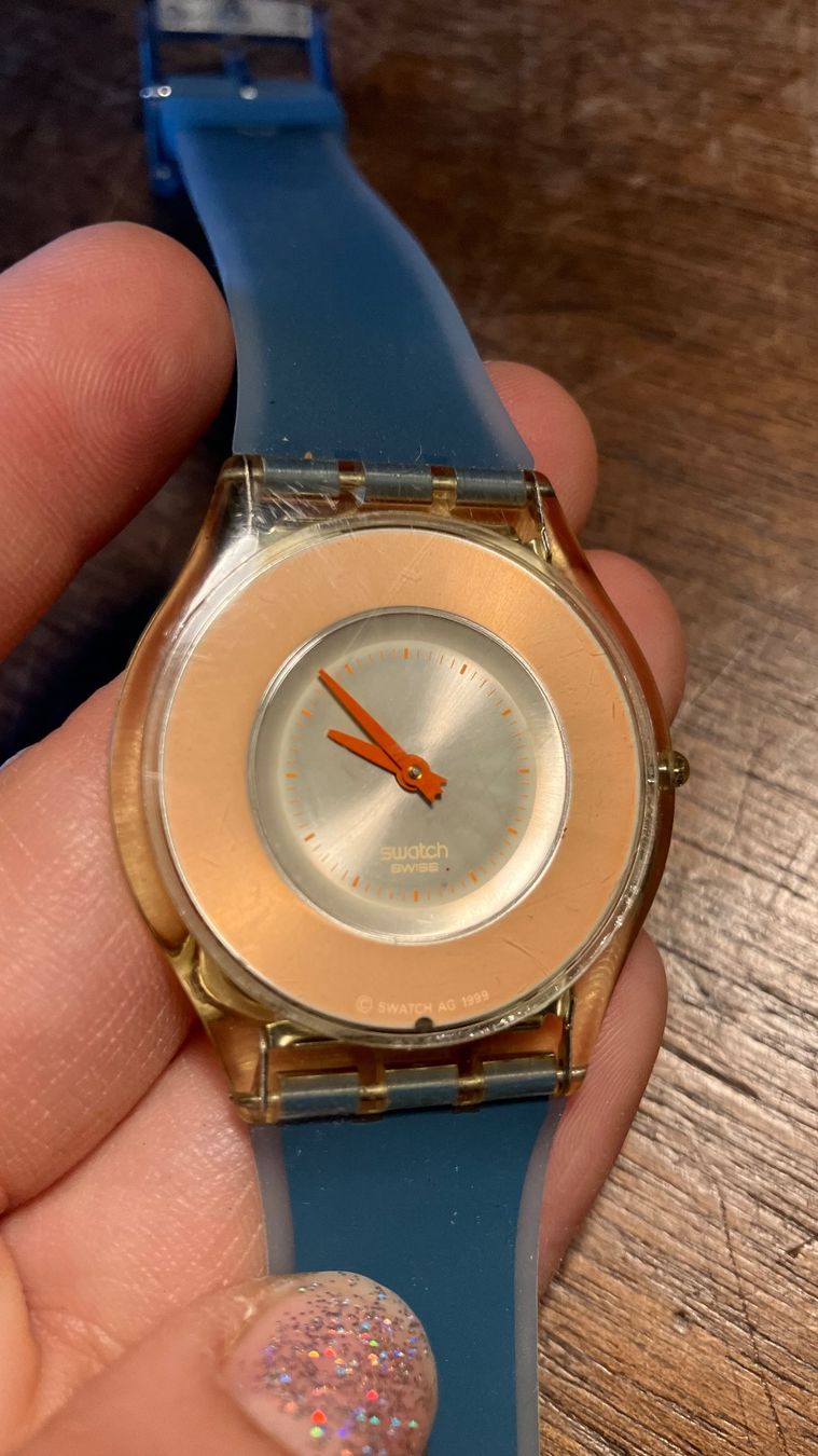 Swatch Orologi: Swatch skin 1999 montre Uhr – Usato da St-Cierges venduto da LeRegain