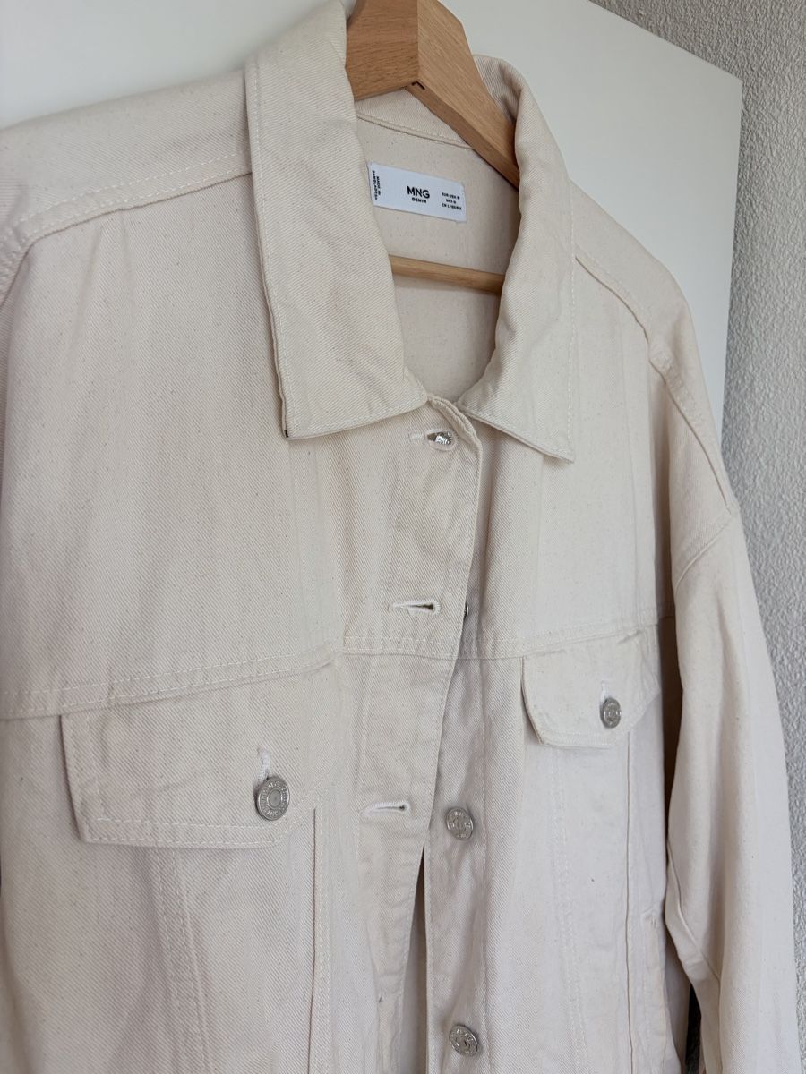 Mango Giacche: Mango Jeansjacke Gr. M/38, Off-White – Nuovo (secondo la descrizione) da Sursee venduto da van.jan