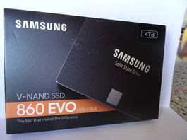 Samsung 860 EVO 4TB SSD Fabrikneu !