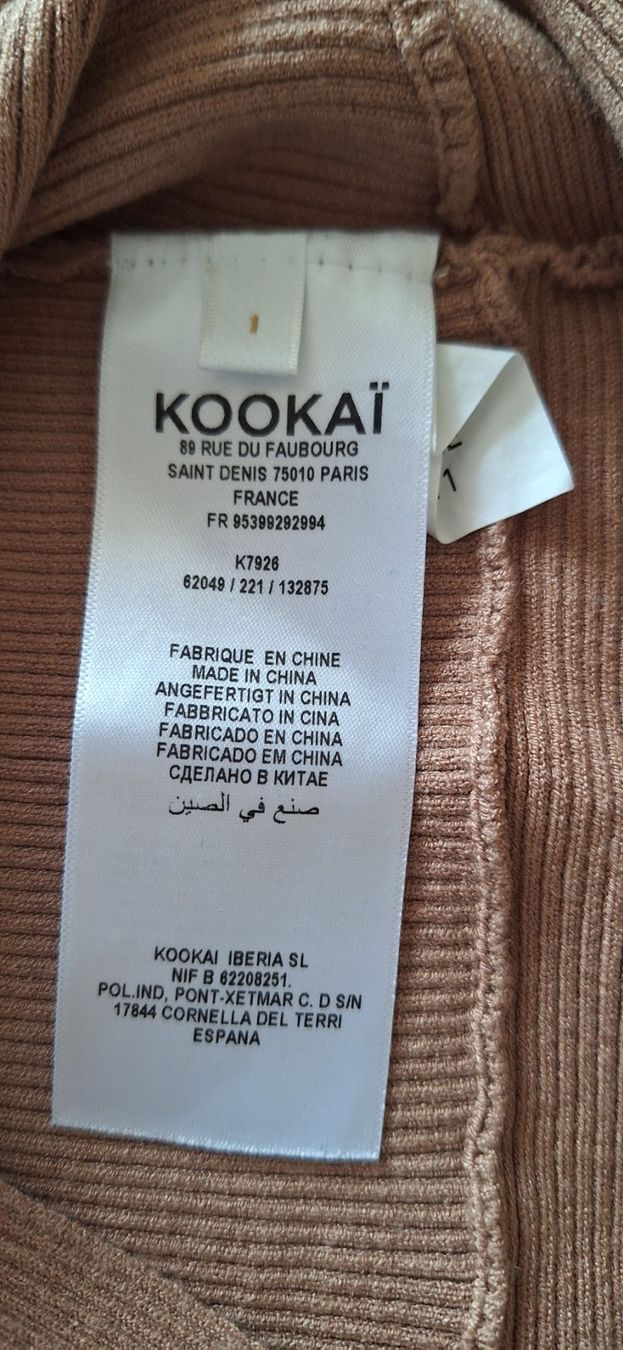 Kookai Maglioni & Felpe: Kookai, pull brun – Nuovo e nell'imballaggio originale da Lussery-Villars venduto da pousinete02 3