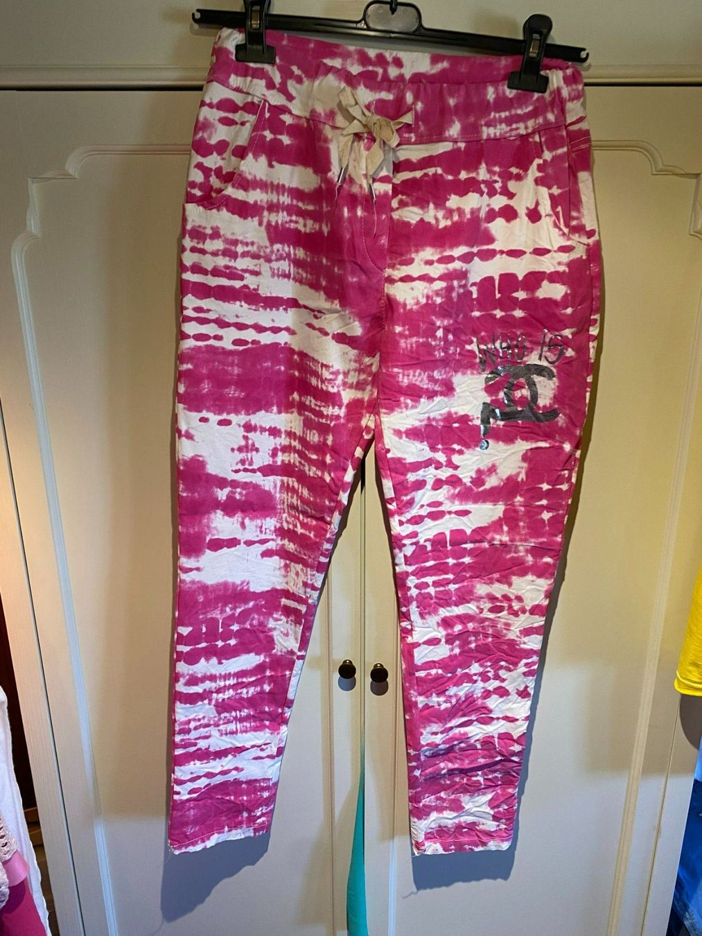 Hosen: LEICHTE HOSE- PINK - WEISS – Neu und originalverpackt aus Meienried von ManuelaBoutique 4