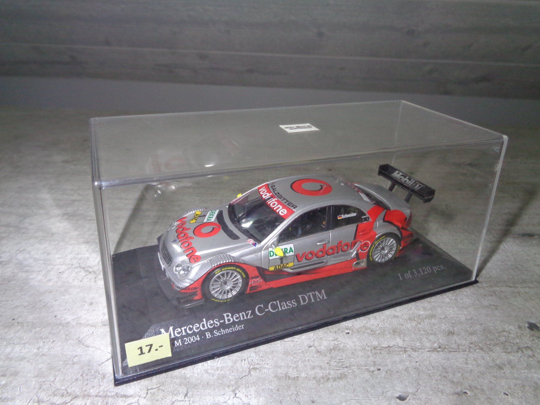 Mercedes-Benz Modellini d'auto: Minichamps 1:43 Mercedes C-Class DTM – Usato da Reconvilier venduto da rallycar