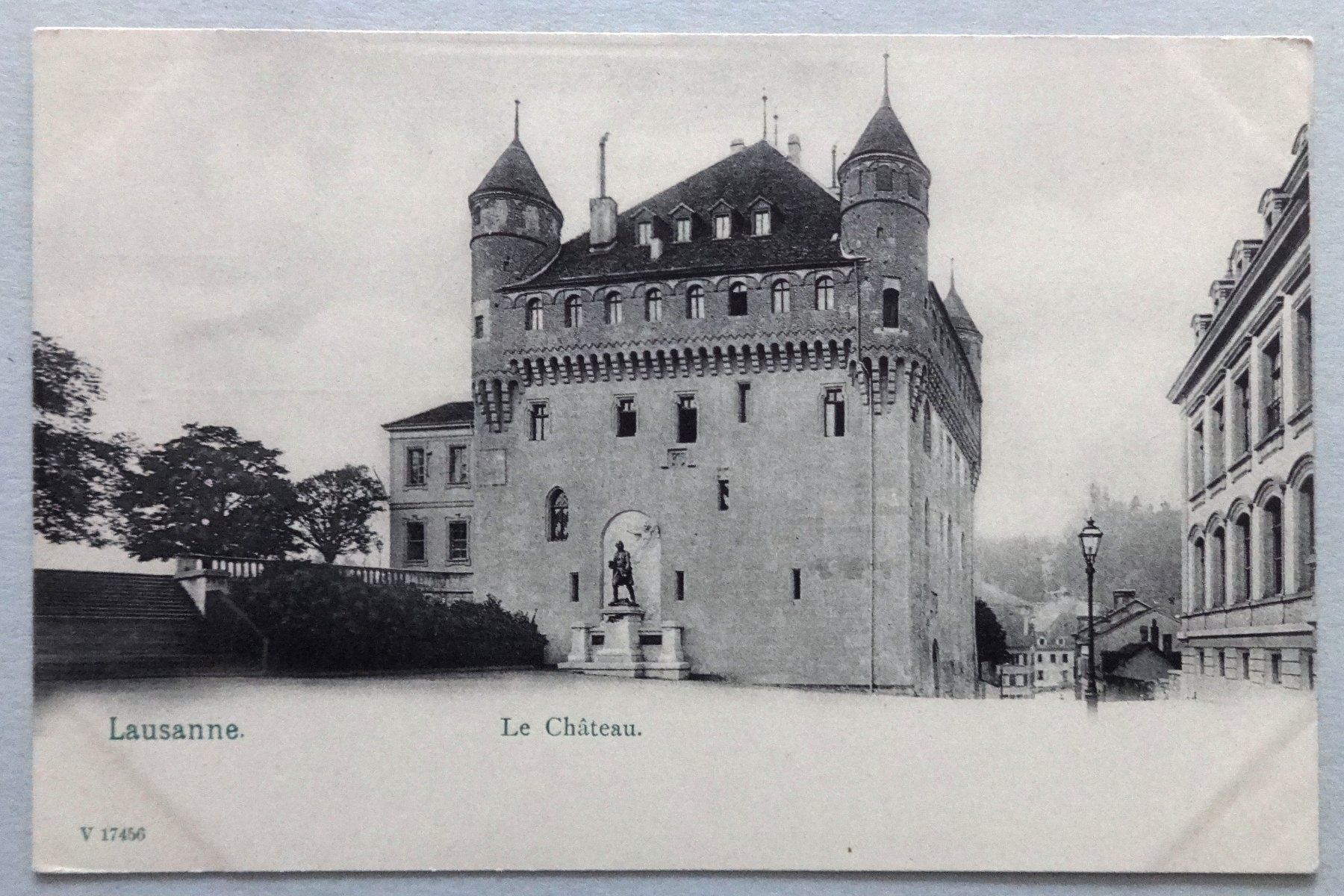 Cartoline postali: Lausanne - Le Château – Usato da Fétigny venduto da Billy2miny