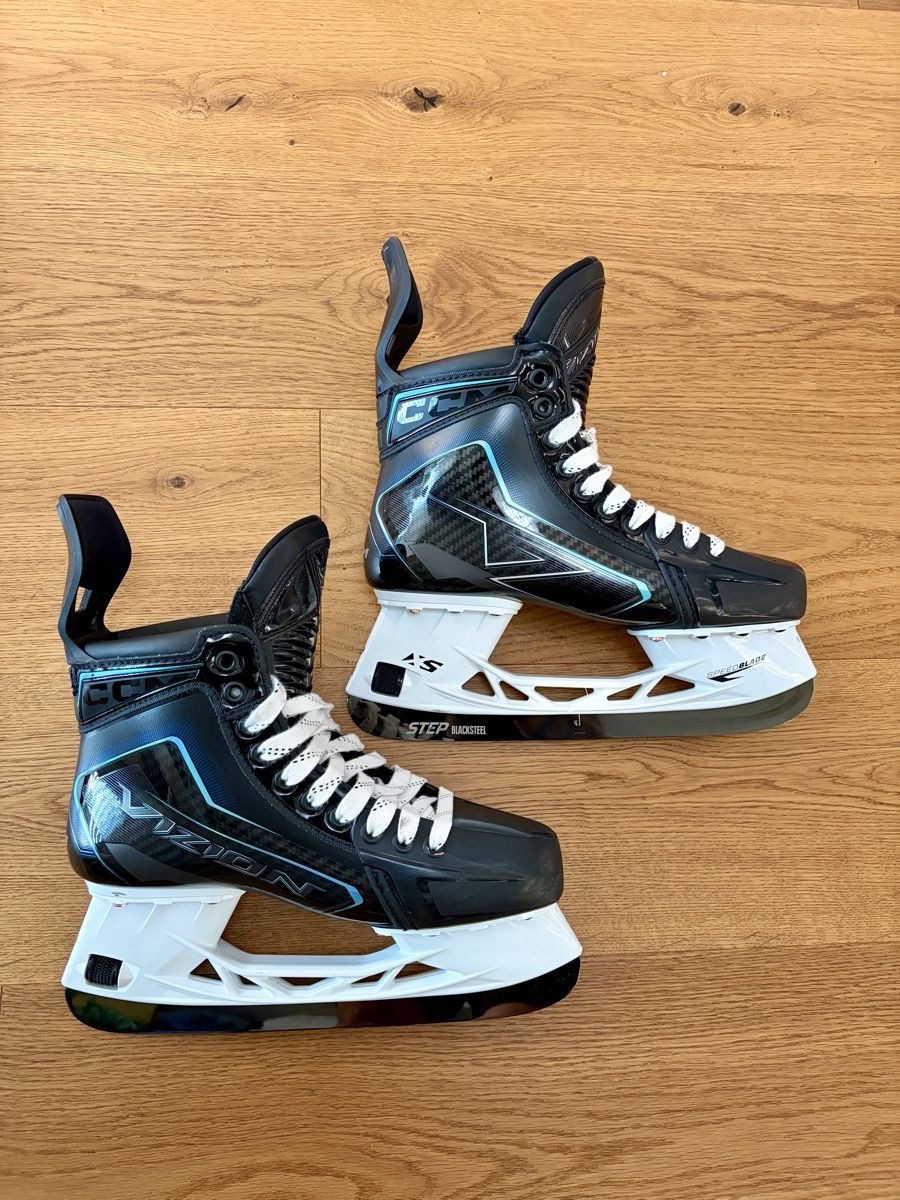 Ccm Pattini da ghiaccio: CCM Vizion Schlittschuhe – Usato da Aarwangen venduto da big_smooth 1