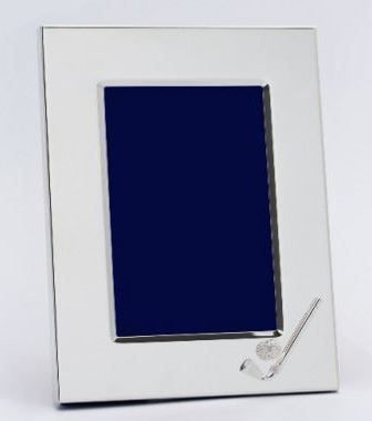Cornici: Fotorahmen "Golf" versilbert  9x 13cm – Nuovo e nell'imballaggio originale da Stallikon venduto da sale-trade