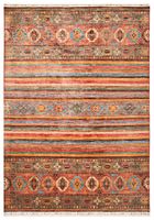 Handgeknüpfter afghanischer Khurjeen Orientteppich 242x173cm
