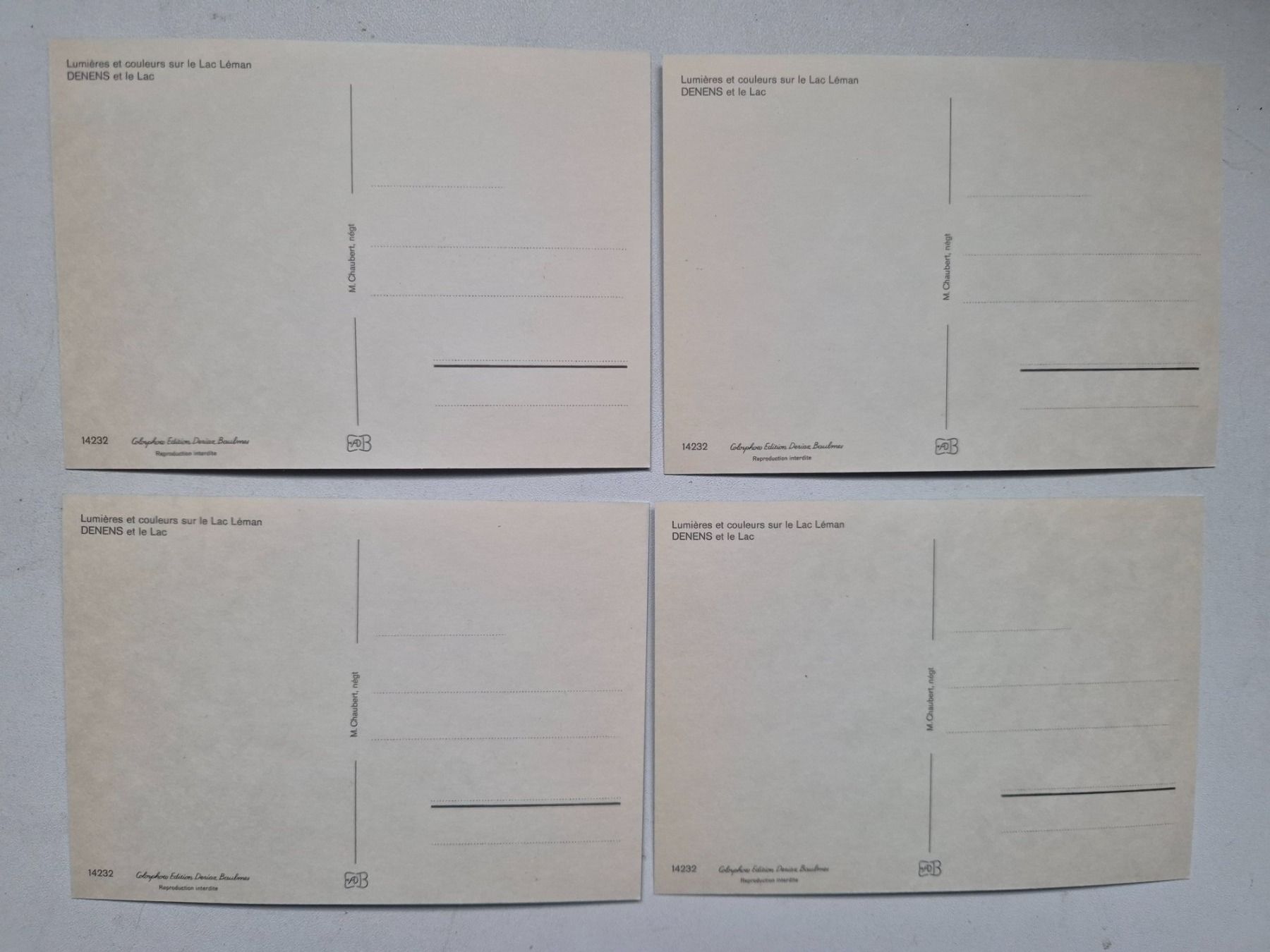 Cartes postales: Denens sur Morges PK – Neuf (Voir description) à Oberbuchsiten par laffite54 3