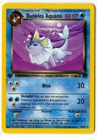 Dunkles Aquana Team Rocket 1.Edition 45/82 Deutsch