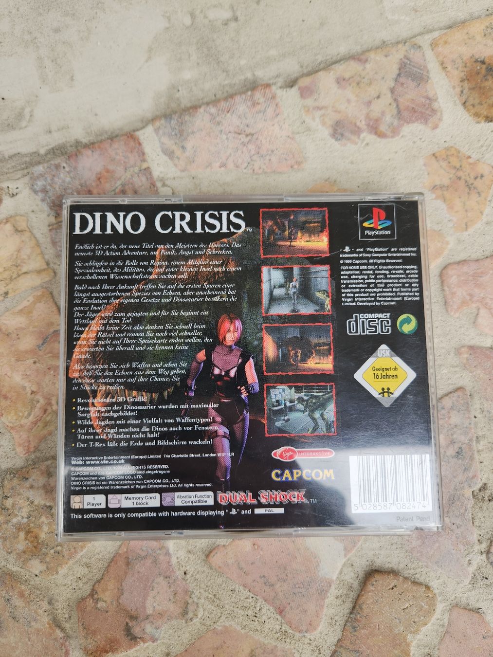 Sony Giochi: Dino Crisis PS1 PAL – Usato da Tafers venduto da whereyogamesat 1
