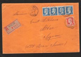 R - Brief : Frankreich - Signau BE , 15.ll.1924