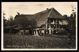 AK Huttwil, Bauernhaus aus der Umgebung