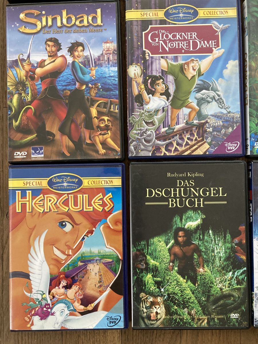 Tutti i DVDs: DVD Kinder 16 Stück – Usato da Roggwil BE venduto da Maui2000 2