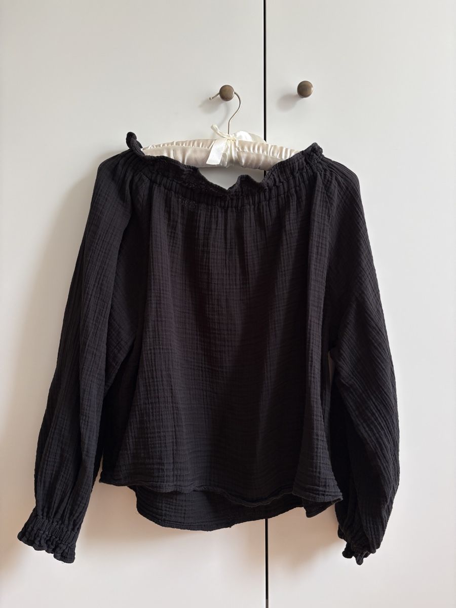 Zara Camicette: Schwarze Bluse, Zara, XS – Usato da Zürich venduto da Sera.13 2