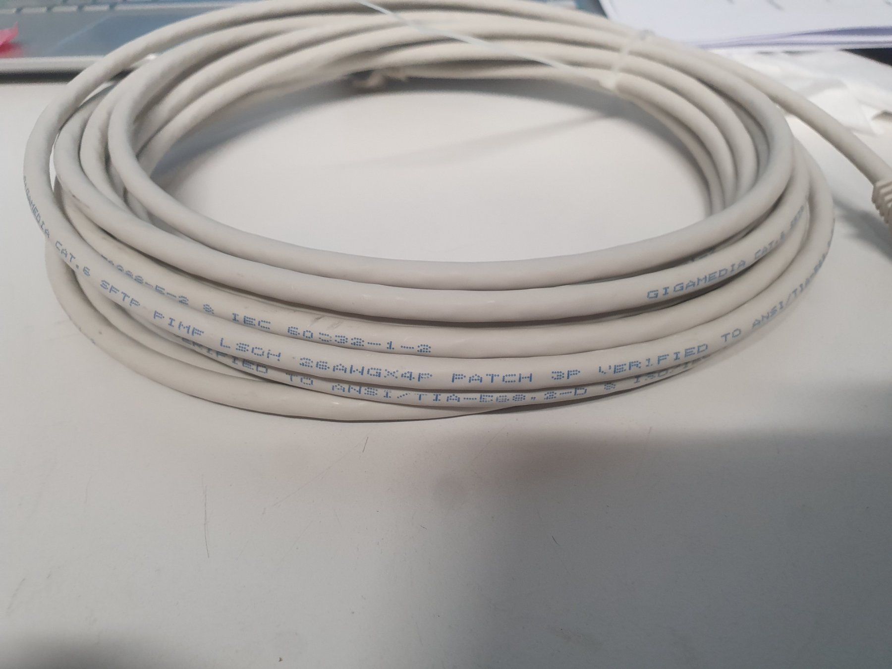 Cavi: 7m Patchkabel Cat6 RJ45 kat6 Ethernetkabel Patch Kabel – Usato da Zürich venduto da eymen20 1