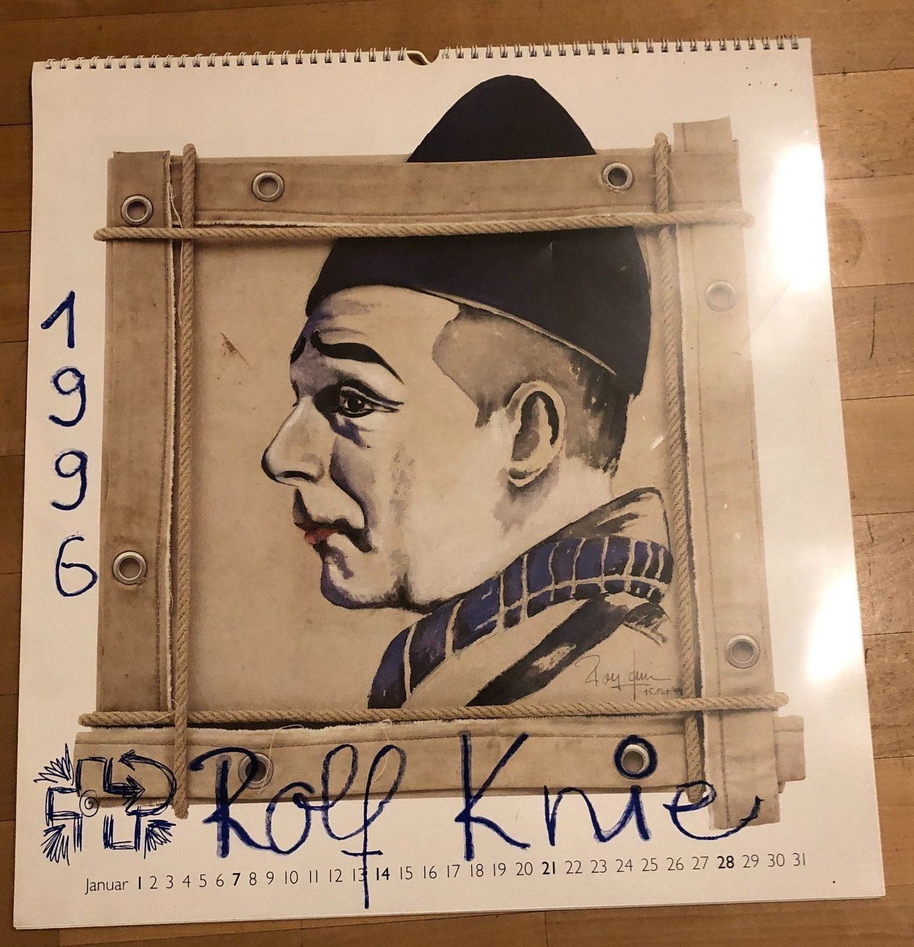 Kalender: Kunstkalender – Gebraucht aus Ramlinsburg von Ruebli.X.Beet