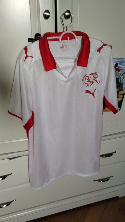 Maillot De Football Suisse Années 90 Noir Vintage - Taille S - Rare Collector