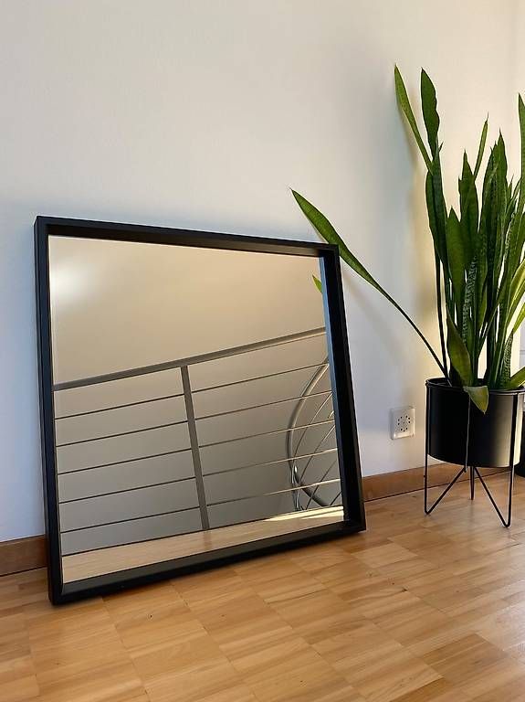 Miroirs: black square mirror - 65 x 65 cm – Neuf avec emballage d'origine à Nyon par ako_k6ln