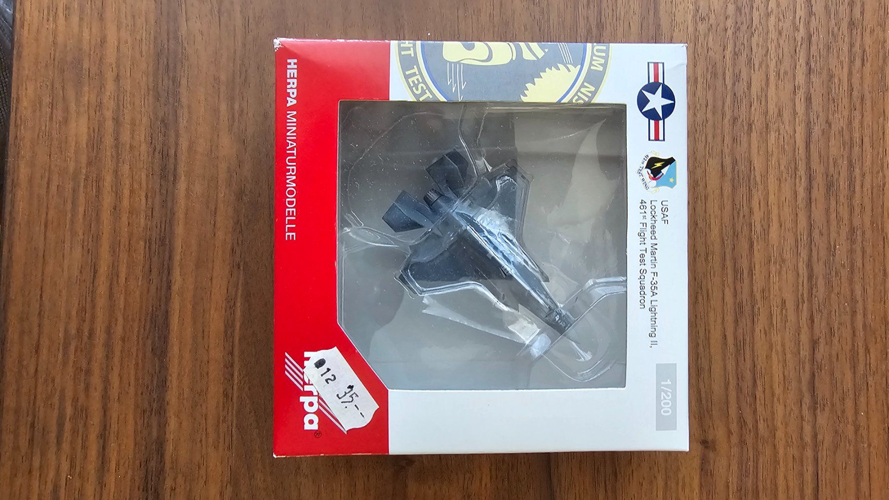 Herpa Kit di modellismo & Modellini statici: US Air Force Lockheed Martin F-35A Lightning II – Nuovo e nell'imballaggio originale da Zürich venduto da x24CBR1000 1
