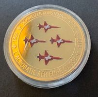 GEDENKMÜNZE SCHWEIZER ARMEE KUNSTFLUGSTAFFEL 1964-2014