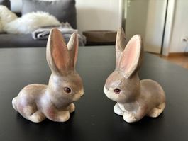Osterhasen Keramik 2er Set 