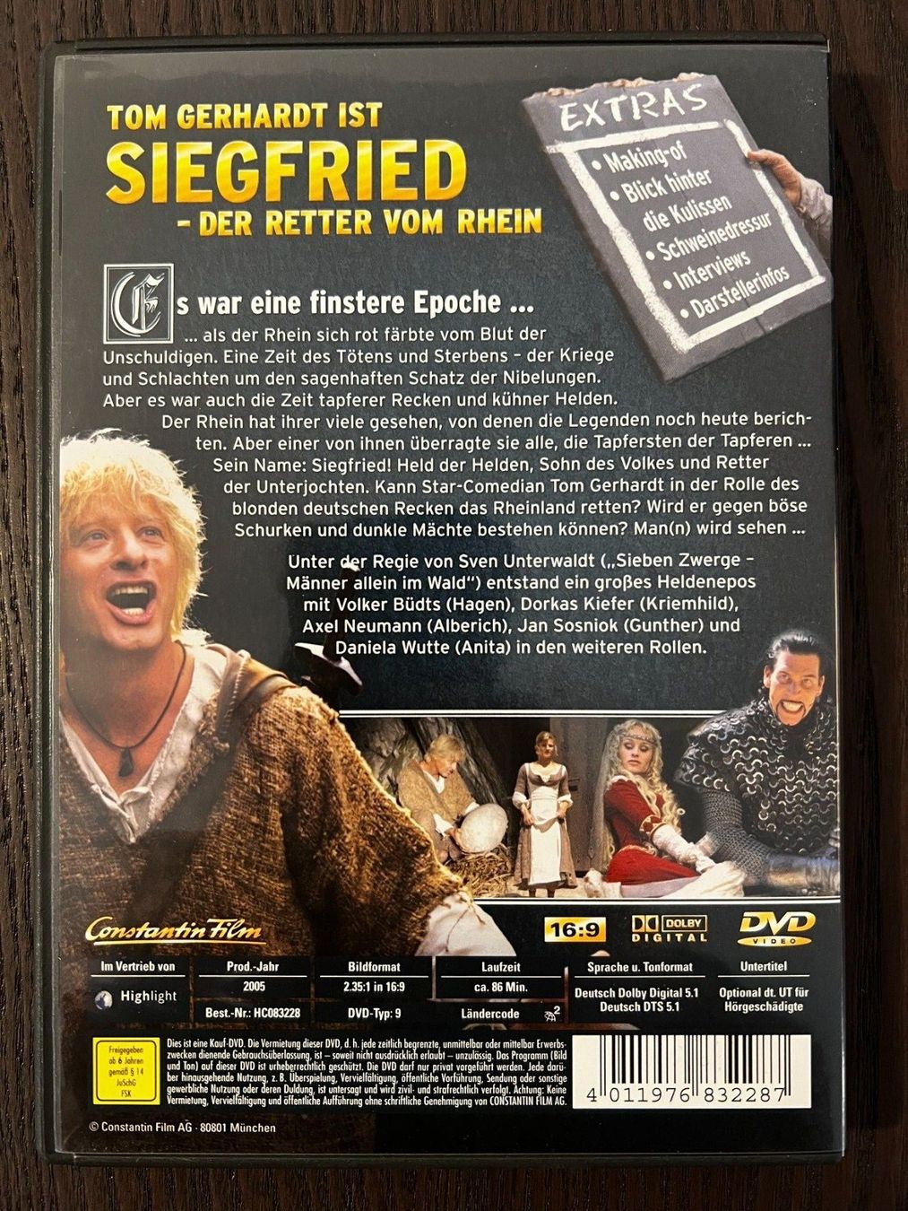 Tutti i DVDs: Siegfried – Usato da Zürich venduto da FilmFreunde 1