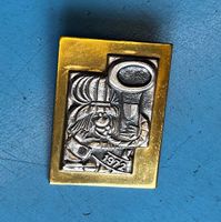 Fasnachtsplakette Luzern GOLD 1972