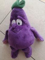 Plüschfigur Aubergine lila Stofftier guter Zustand