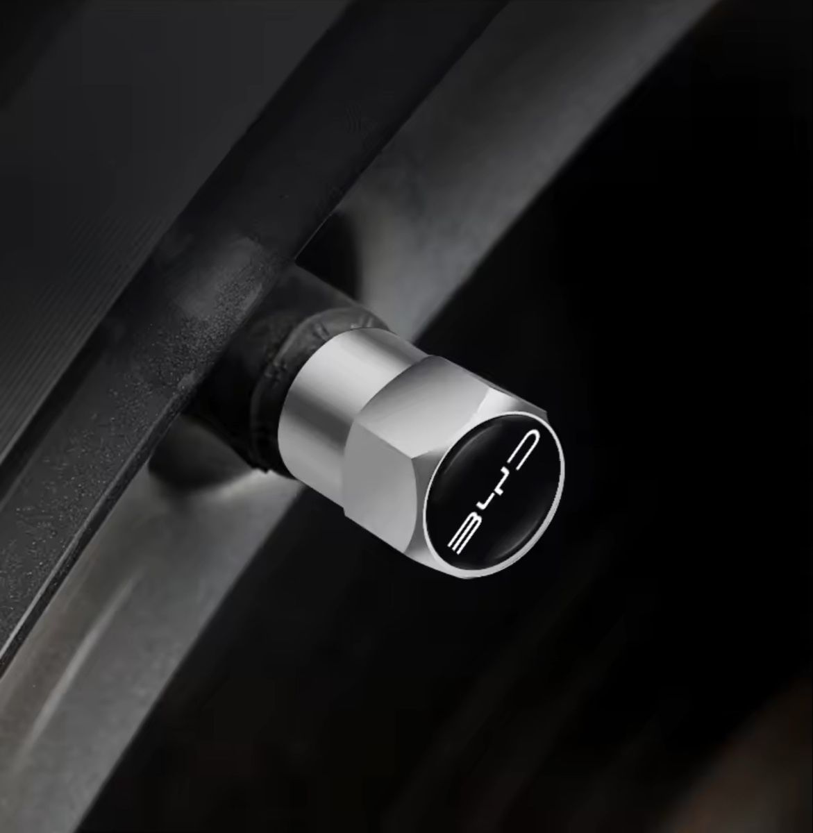Tutti pezzi di ricambio auto: BYD Ventilkappen Ventildeckel Silber Aluminium  4er set – Nuovo e nell'imballaggio originale da Luzern venduto da JJCoolJ