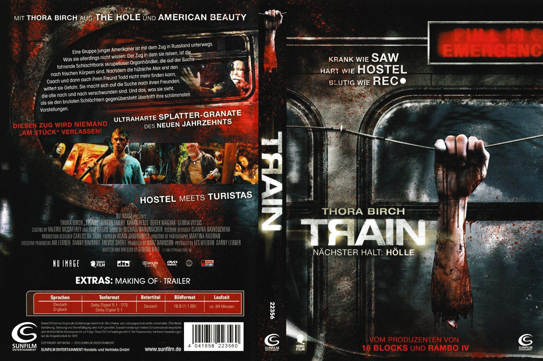 Tutti i DVDs: DVD - Train - Nächster Halt: Hölle – Usato da Langnau am Albis venduto da MediaRescuerKeLoX
