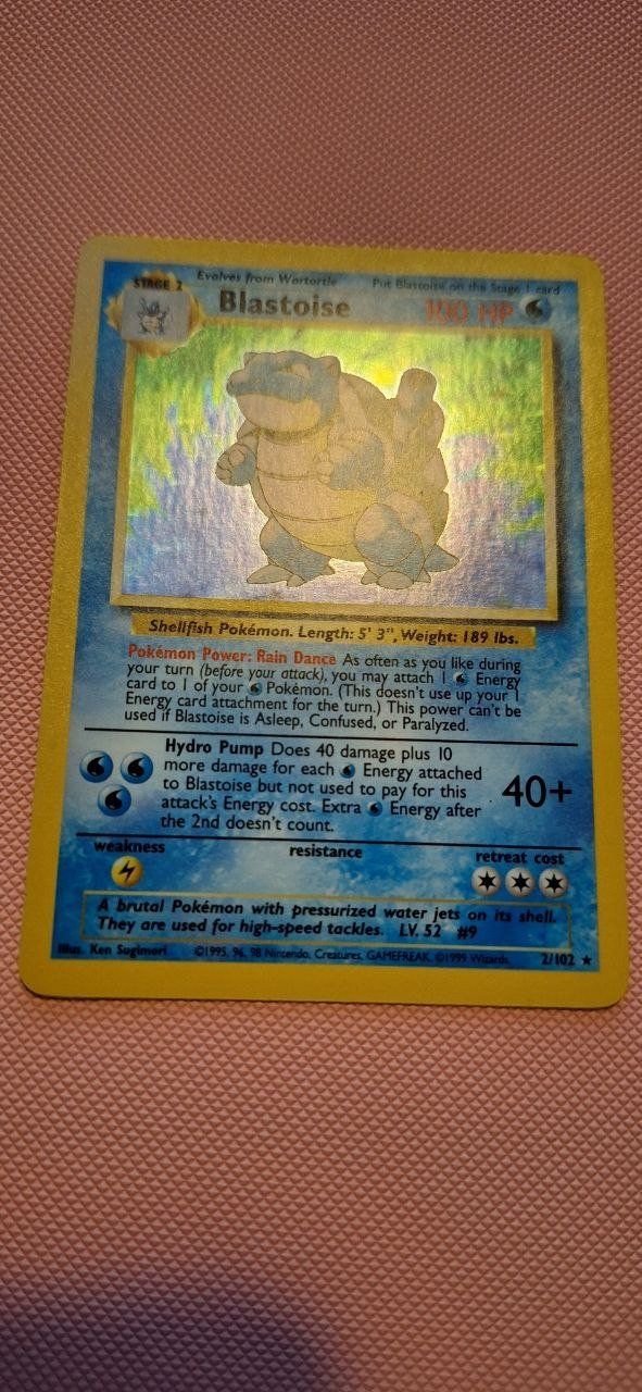Pokémon Carte collezionabili: BLASTOISE HOLO BASE SET ENGLISH – Nuovo (secondo la descrizione) da Magadino venduto da LolleCB 7