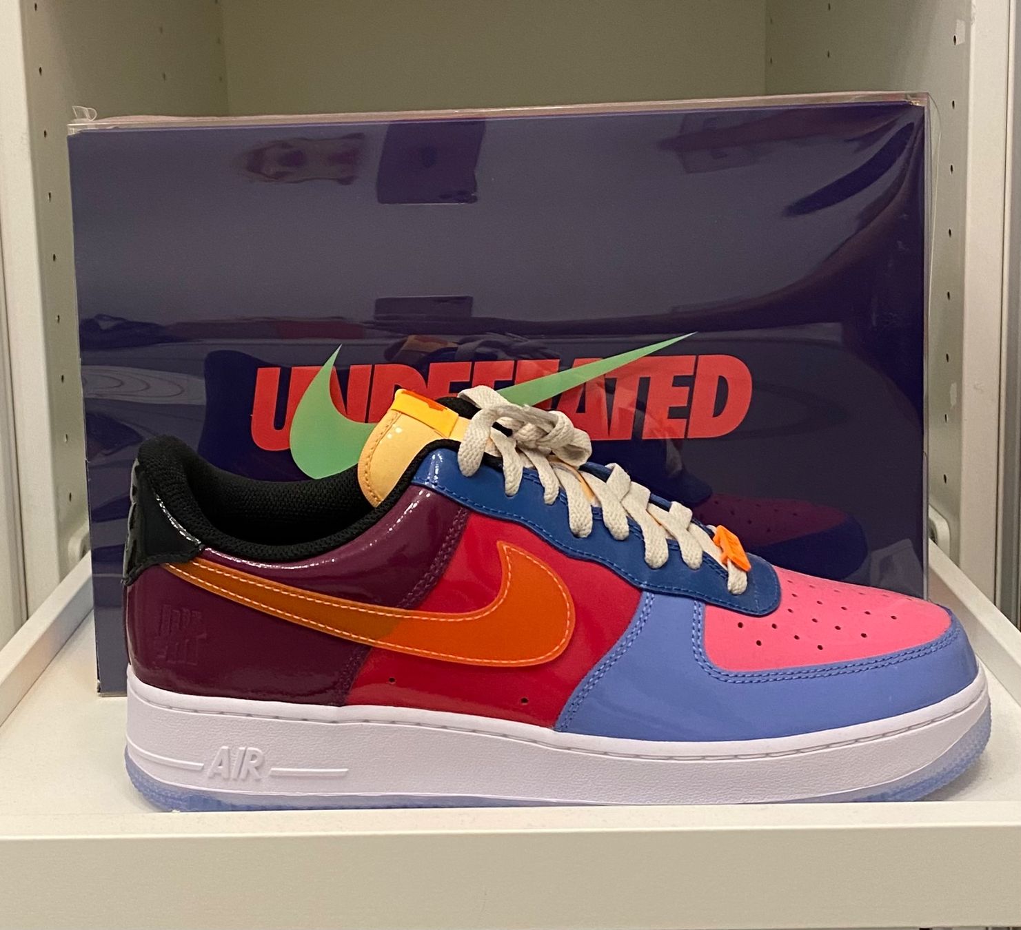 Nike Herrenschuhe: Nike Air Force 1 x UNDEFEATED Multicolour – Neu und originalverpackt aus Zürich von  1