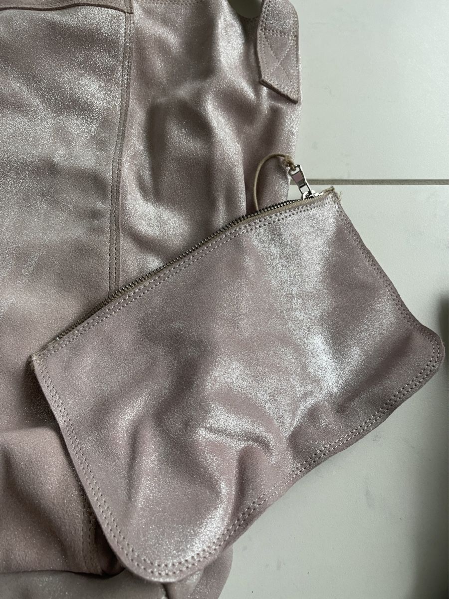 Borse da donna: Tasche Le Solim Leder rosa glitter – Usato da Küsnacht ZH venduto da divarocci 2