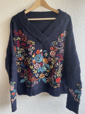 Pull IVKO Femme, Motifs Floraux 🌸🌺🌼💐
